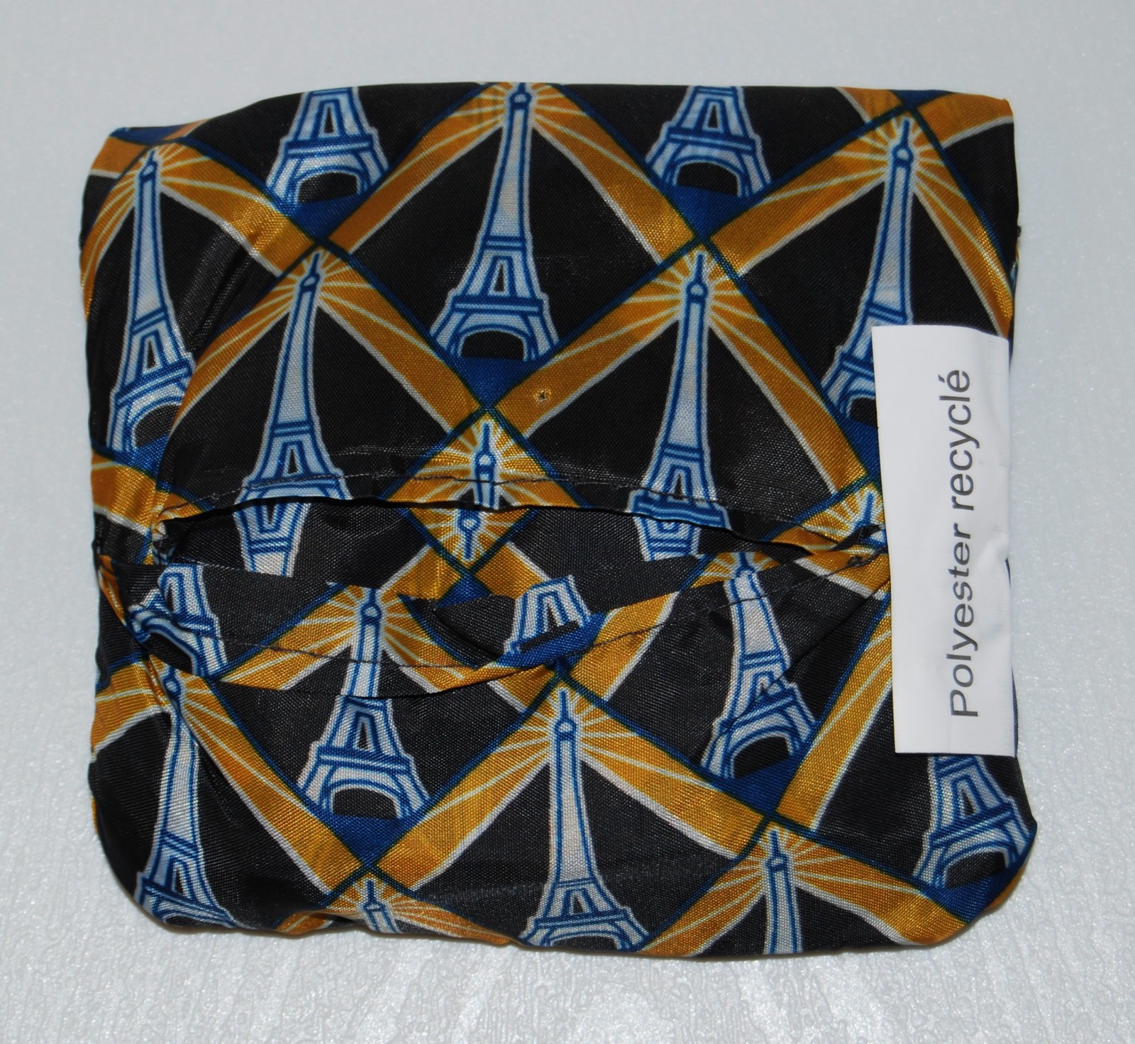 New Monoprix Paris Reusable Folding Nylon Shopping Bag U Choose Pattern