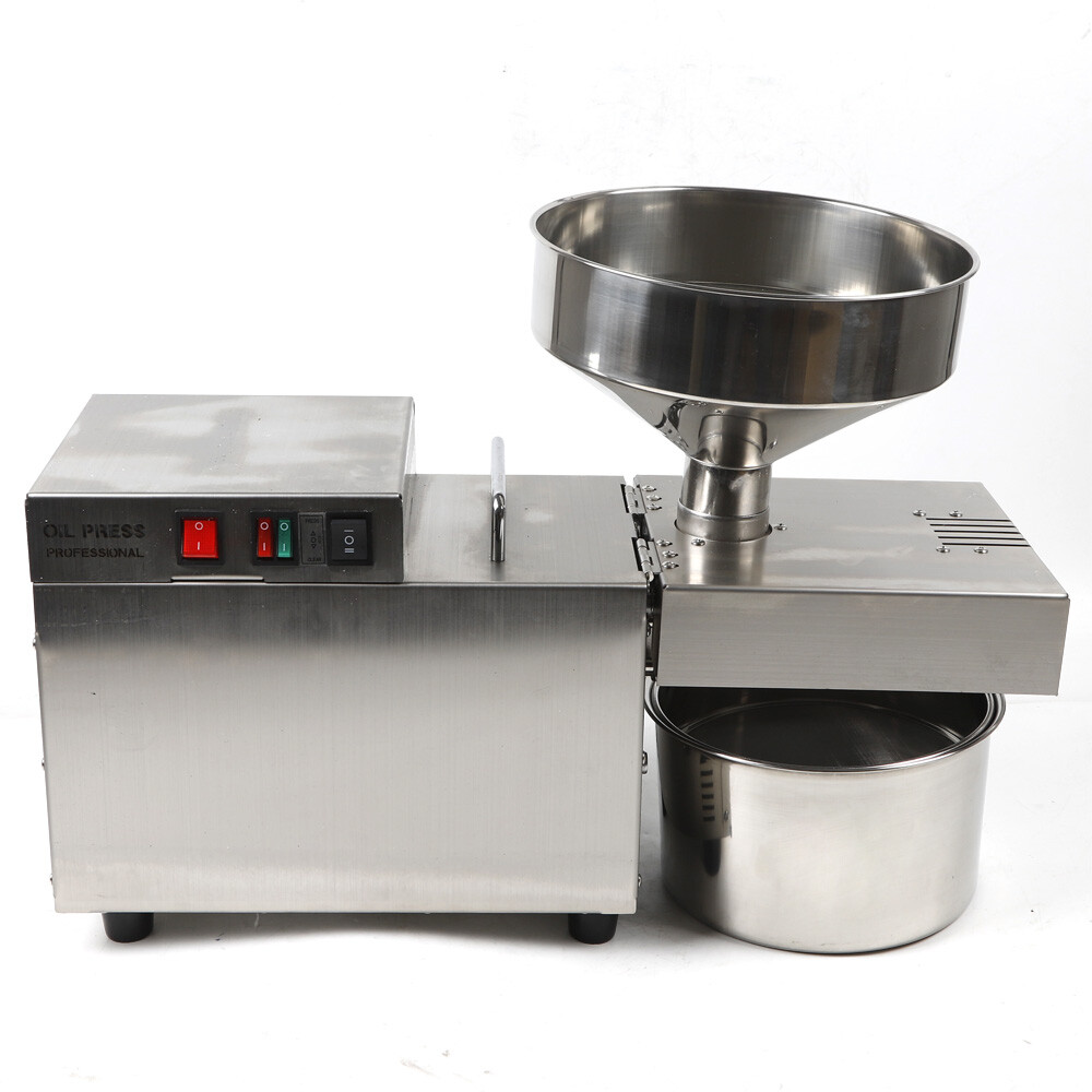 Automatic Nut Flax Seeds Oil Press Machine Kitchen Extractor 1500W LCD🔥