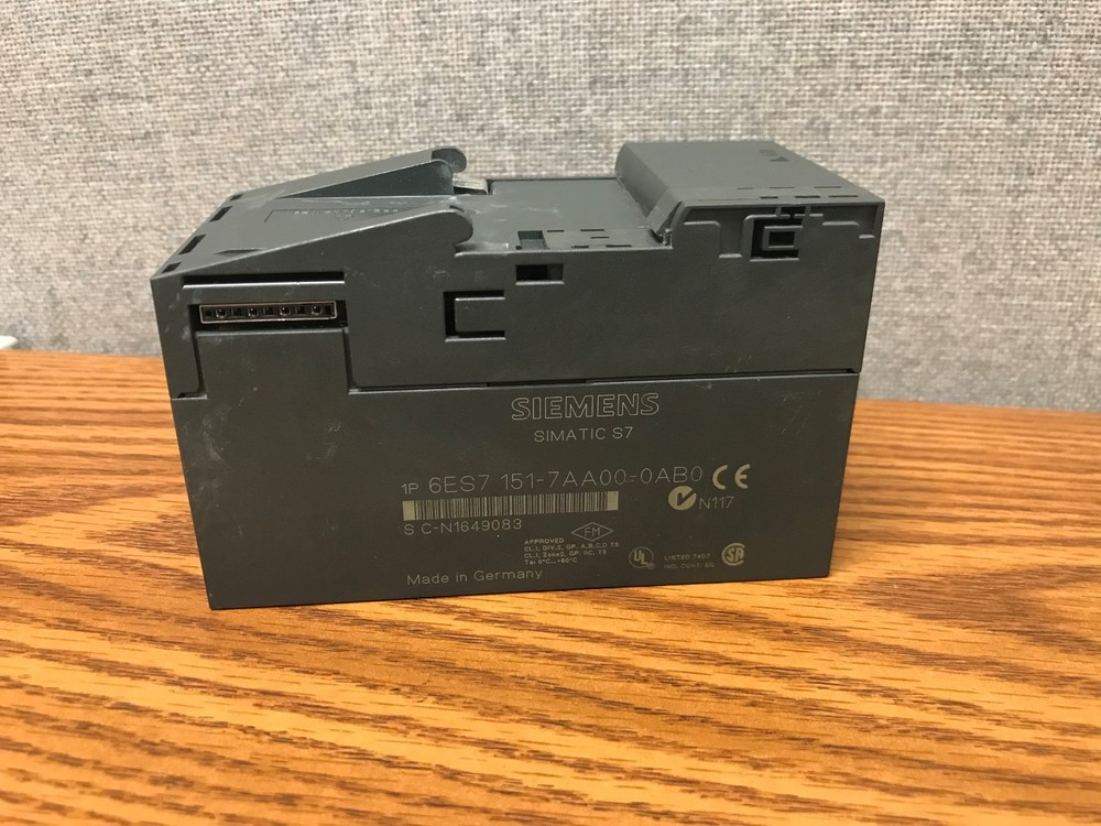 Siemens 6ES71517AA000AB0 ET200S CPU INTERFACE