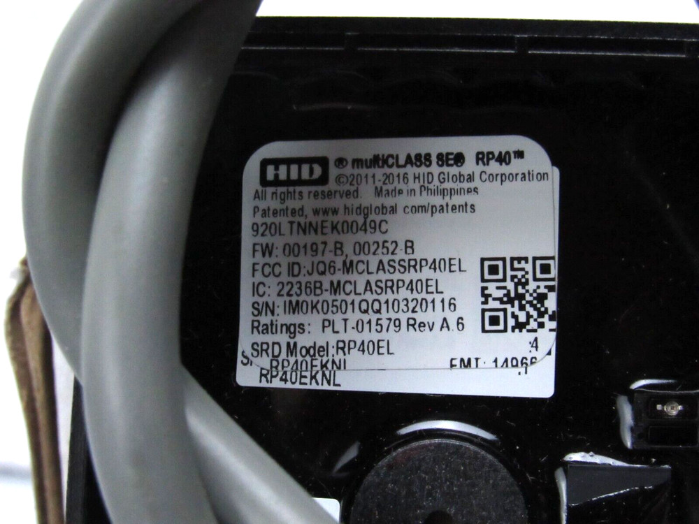 ✔ HID RP40 MultiCLASS Reader 920LTNNEK0049C [CTA] ✔