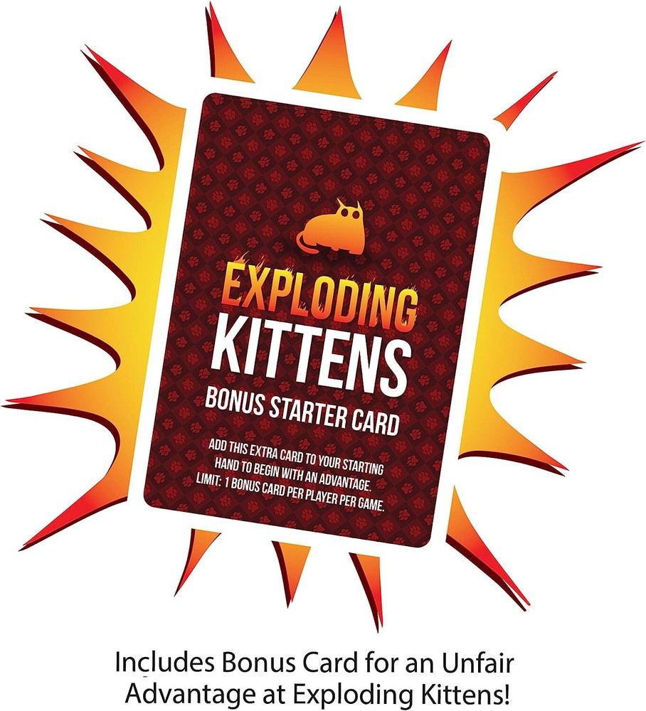 Exploding Kittens EXPLODING HOUSE Construction Set 317 pieces Bonus Card NEW