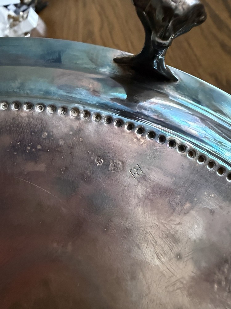 Christopher Dresser Silver Plated Tray