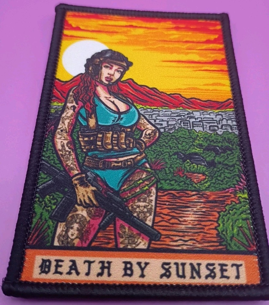 Death By Sunset Tactical Patch