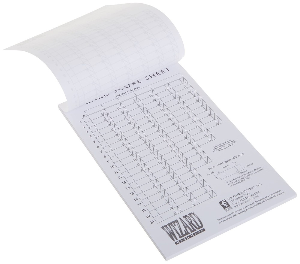 Wizard® Oversized Scorepads