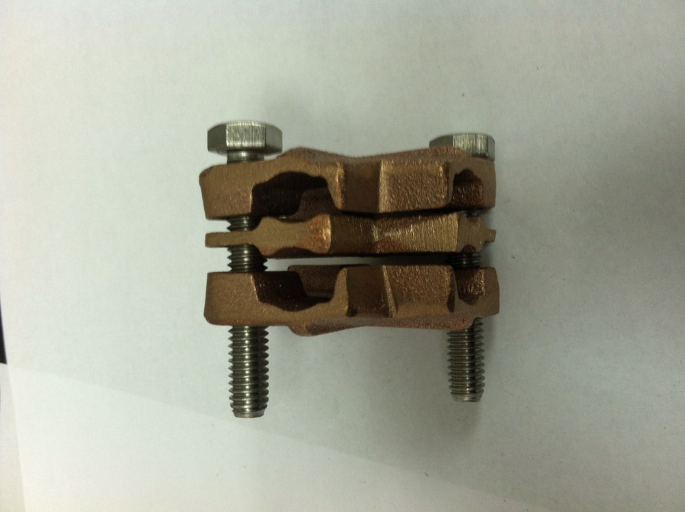 Thompson 693 Cross Run Cable Grounding Clamp