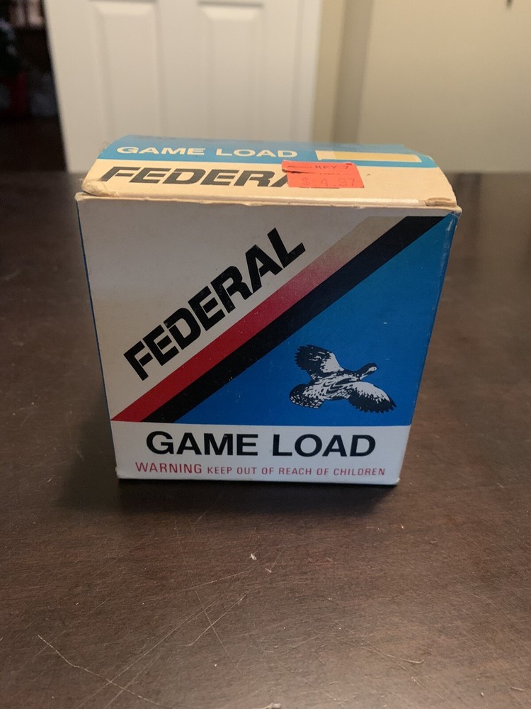 Federal  20 Gauge, Game Load  -Empty Box