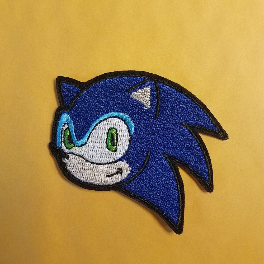 Sonic Head Patch 3 inches