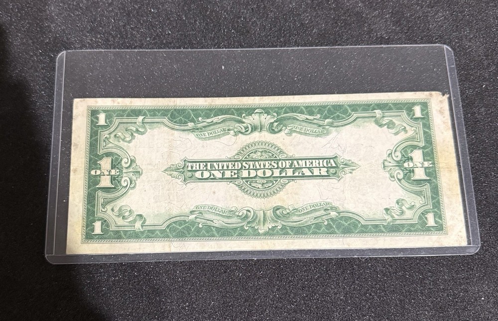 1923 $1 Silver Certificate Horse Blanket Large Note