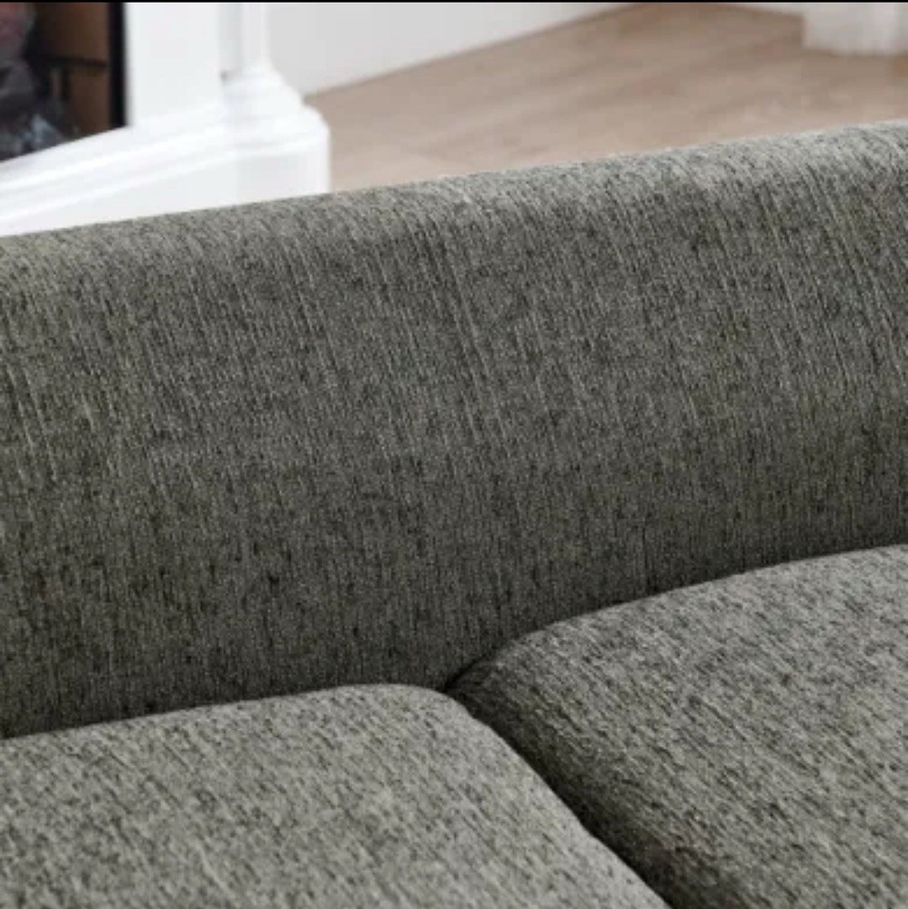 Durable Elevated Dog Sofa Bed,Pet sofa with modern irregular armrest design,Co