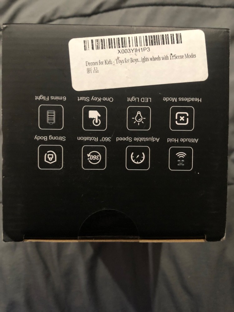 RAOED EC210 Blue Drone With Remote Controller 2 In 1