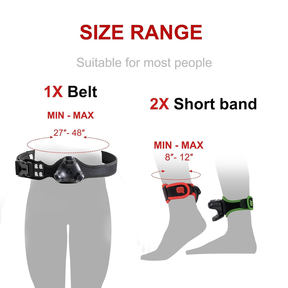 Trackerstraps for Vive Tracker 3.0, 2.0, Tundra Tracker, Vive Ultimatetracker Em