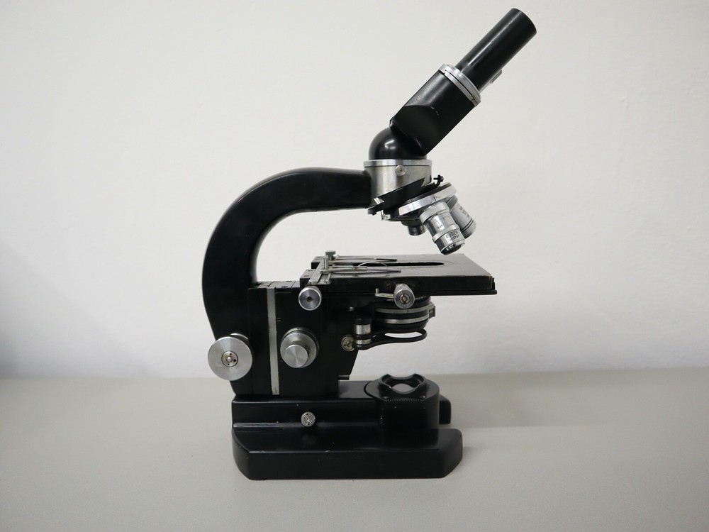 VINTAGE CZECH MEOPTA BINOCULAR MICROSCOPE