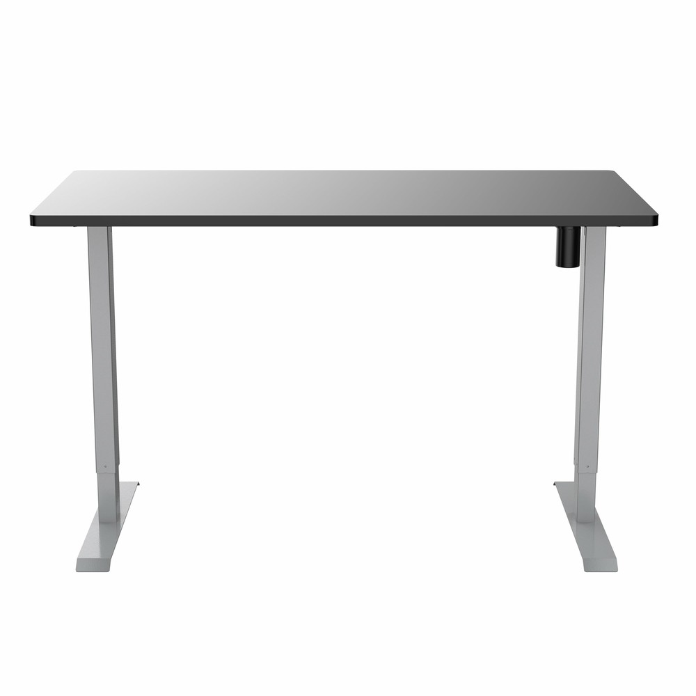 Adjustable Electronic Sit to Stand Desk with Simple 2-Button Setup (55" x 27")