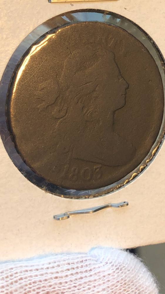 1803 Large Cent Small Date Large Fraction Good