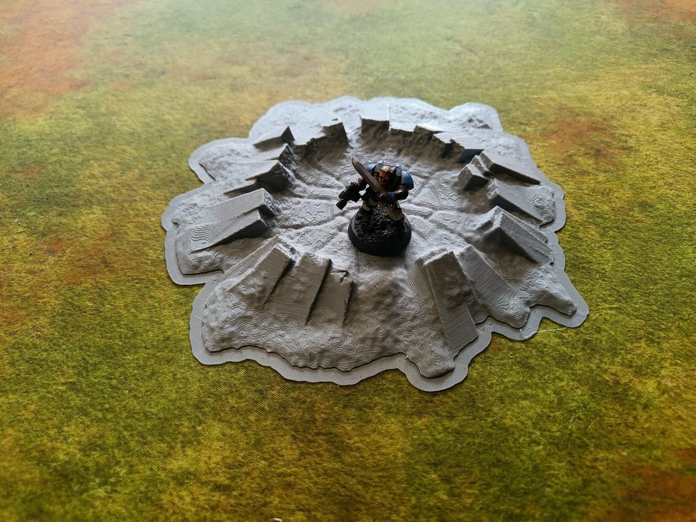 Battlefield Large Craters Fantasy / Sci-fi WW2