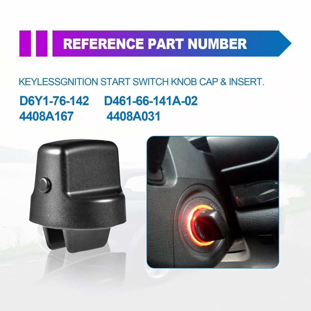 keyless Start Ignition Button Replacement for 2007-2015 Mazda CX-9 2007-2011 CX7