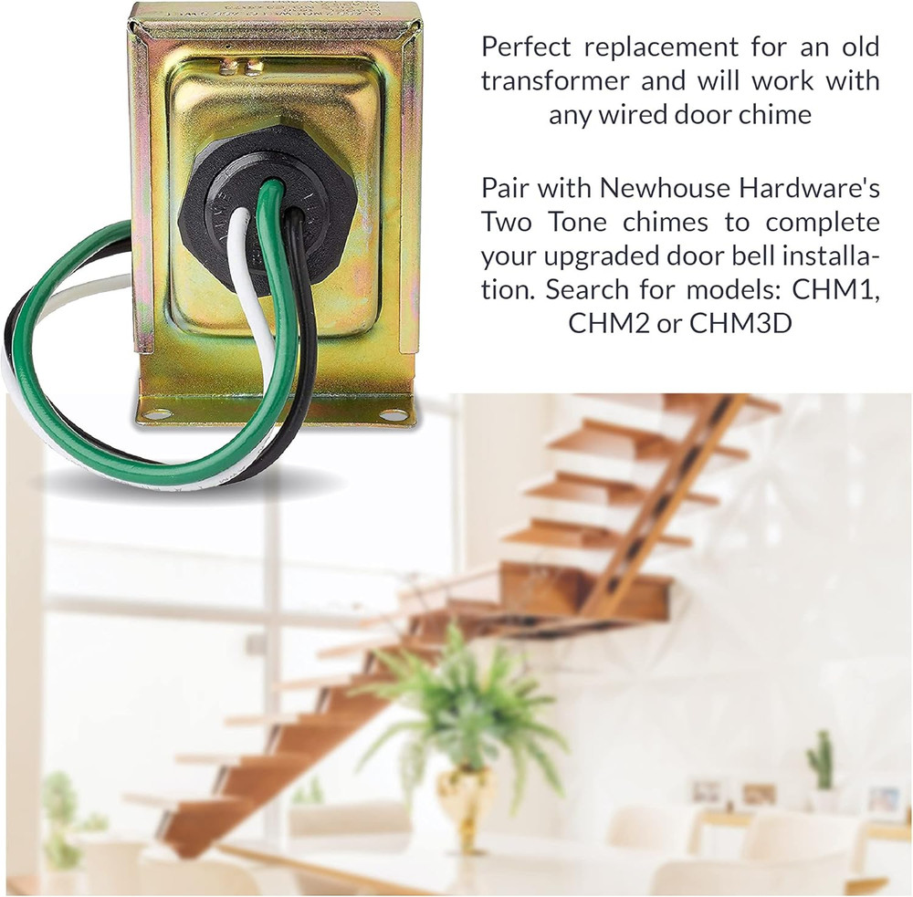16TR Doorbell Transformer, Wired 16V/10VA, Assorted