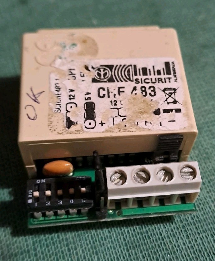 bentel eclipse reader insert BTICINO MAGIC white 5v12v kyo standard key