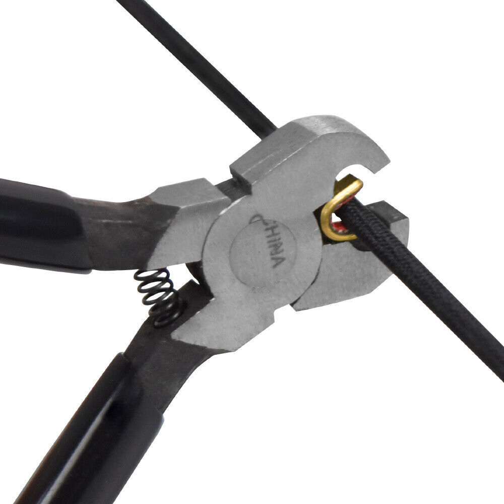 Archery T Shape Bow Square Ruler+ String Nocking Points Pliers String Knock Set