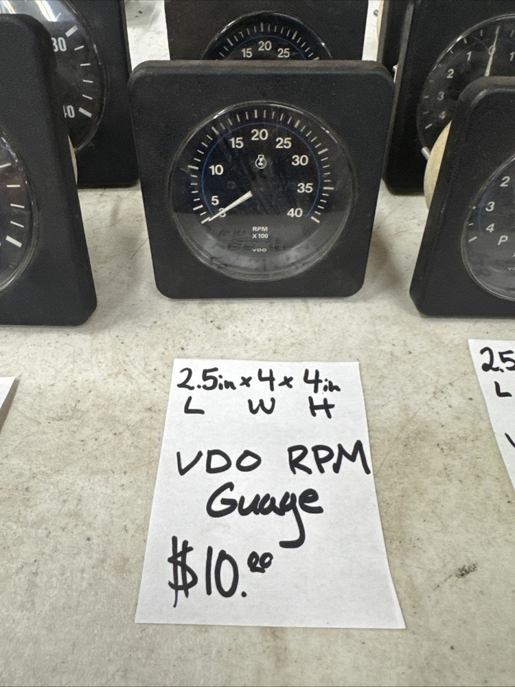 VDO RPM Gauge Tachometer