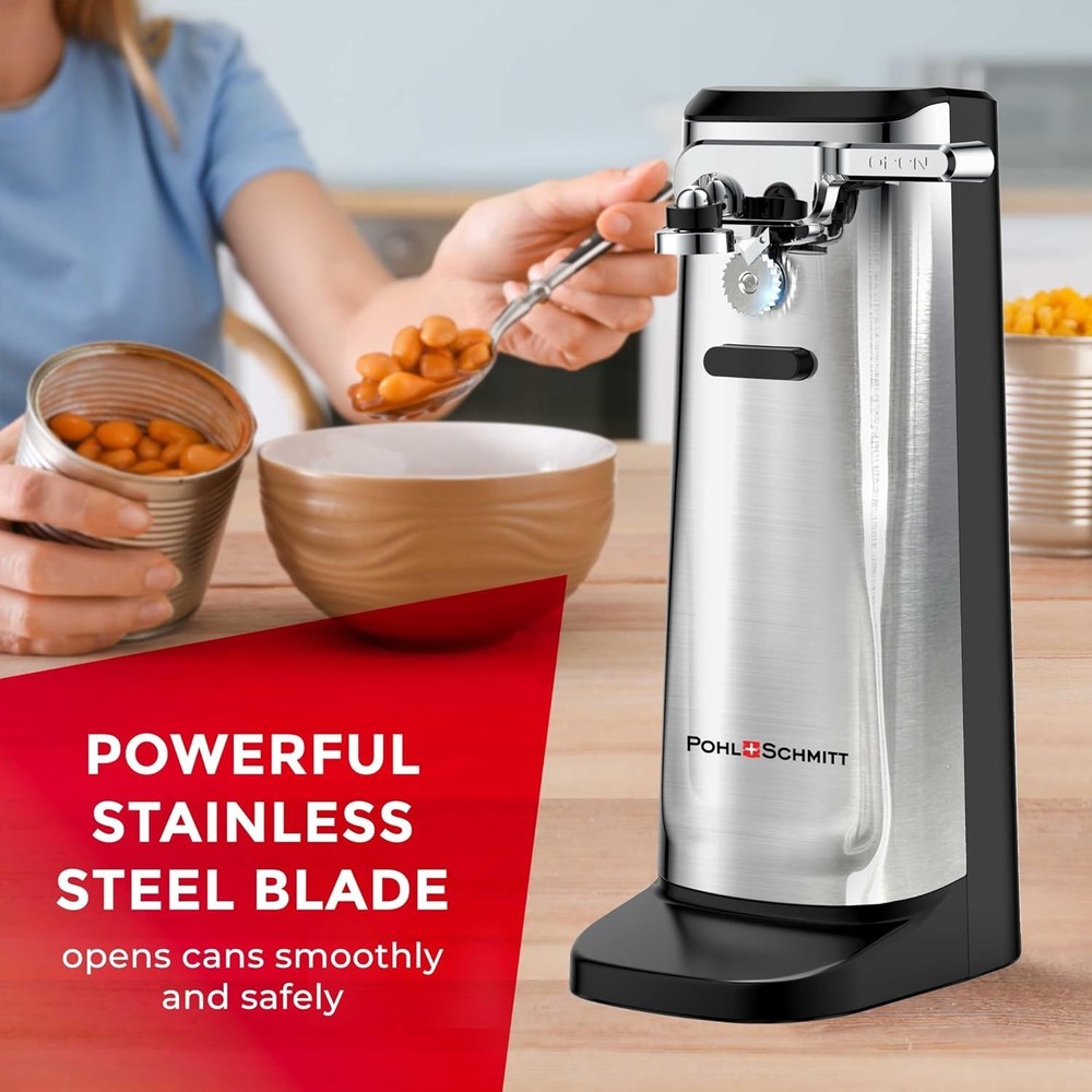 Electric Can Opener with Knife Sharpener