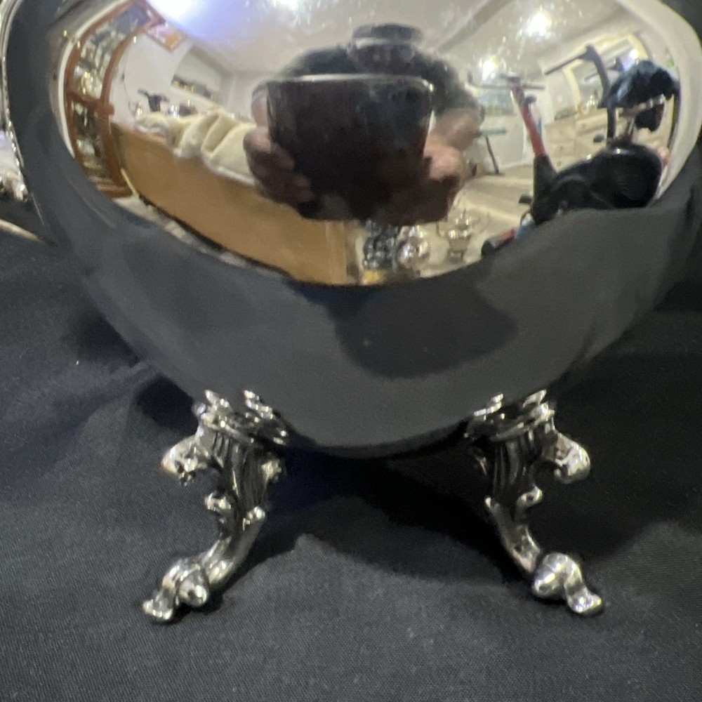 Silver Plated Tea Coffee Kettle