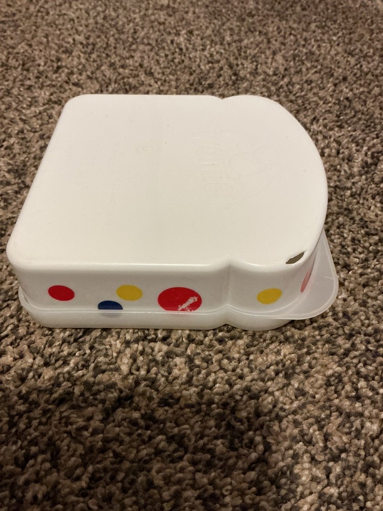Wonder Bread Plastic Container Polka Dots Storage Sandwich Bread Holder