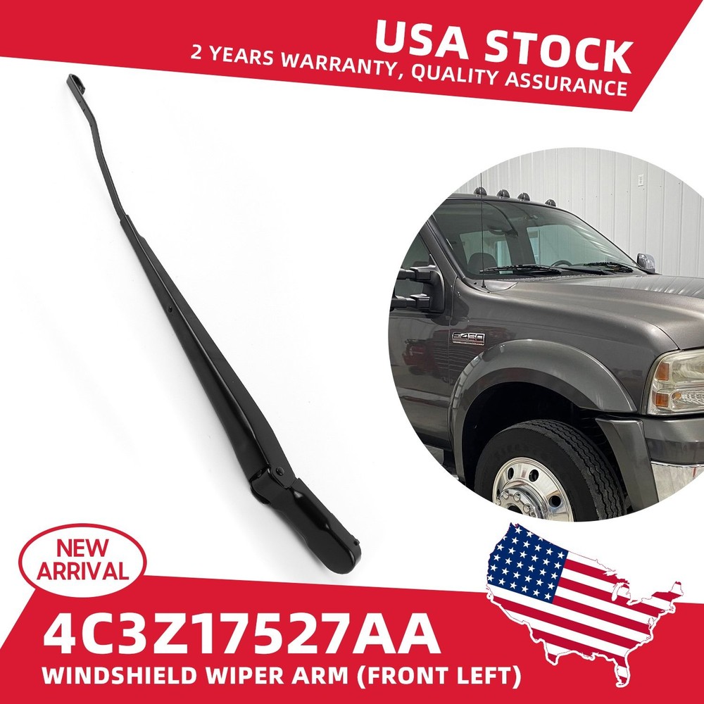 OEM Left Driver Windshield Wiper Arm For Ford 4C3Z17527-AA Front Windshield