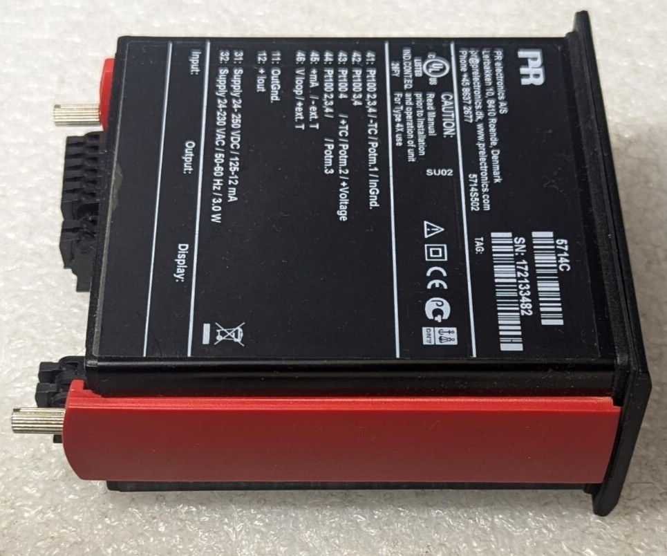 PR Electronics 5714C Programmable LED Indicator