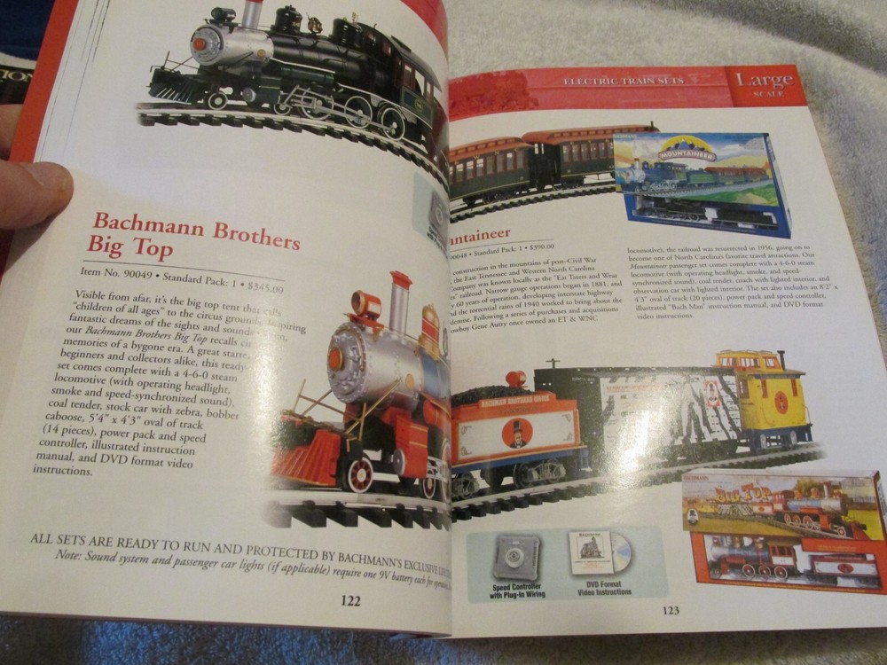 2007 Bachmann Trains Hobbies Catalog Excellent Paperback Reference Guide BOOK