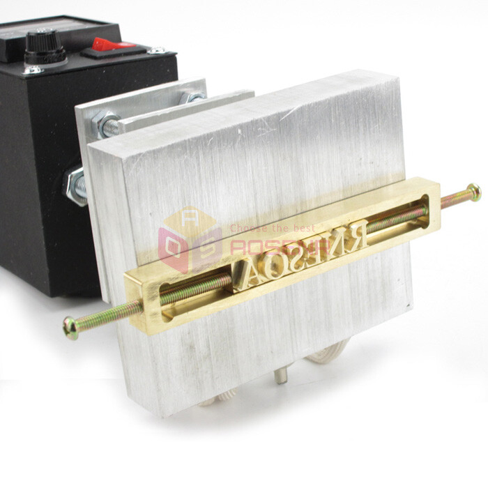 Portable Hot Foil Stamping Machine Handheld Leather Printer Branding Embossing