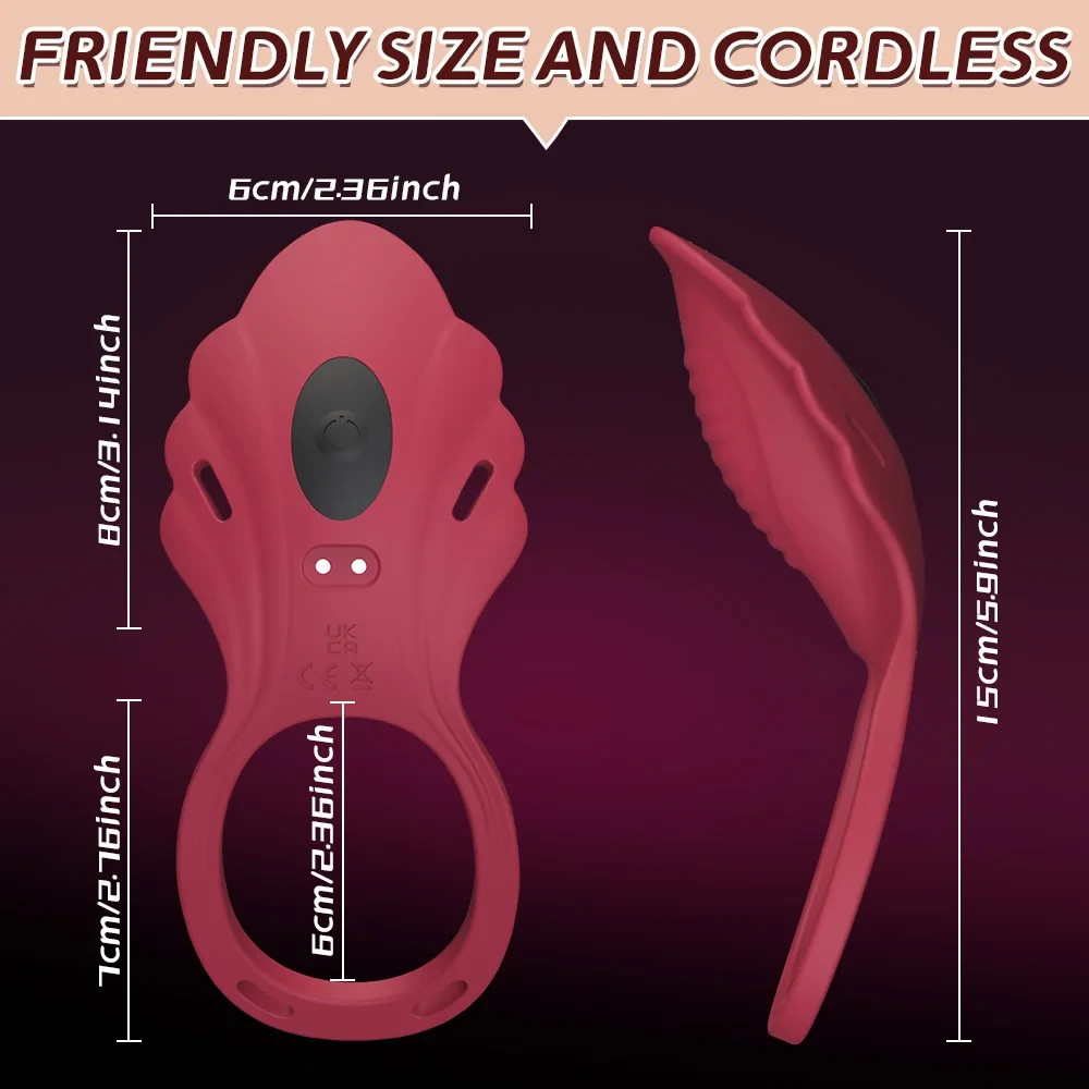 Couple-Sex-Toys-Wearable-Panty-Vibrator-Vibrating-Penis-Ring-Clitoral-Stimulator