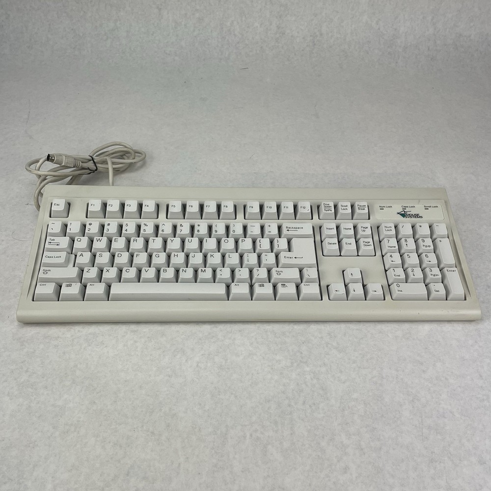 Mouse Systems Classic 104 Keyboard Tested Working