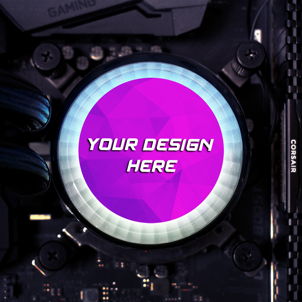 Custom Print AIO Covers for Cooler Master MasterLiquid