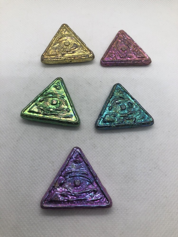 Bismuth Illuminati Eye - 1 Piece
