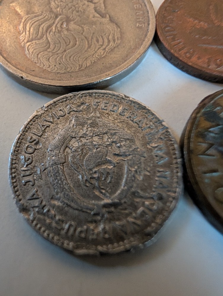 10 Foreign Coins All Different Years Very Nice Condition