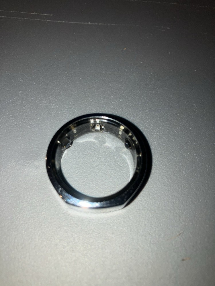 Oura Smart Ring 3rd Generation Heritage Style, Silver, Size 11