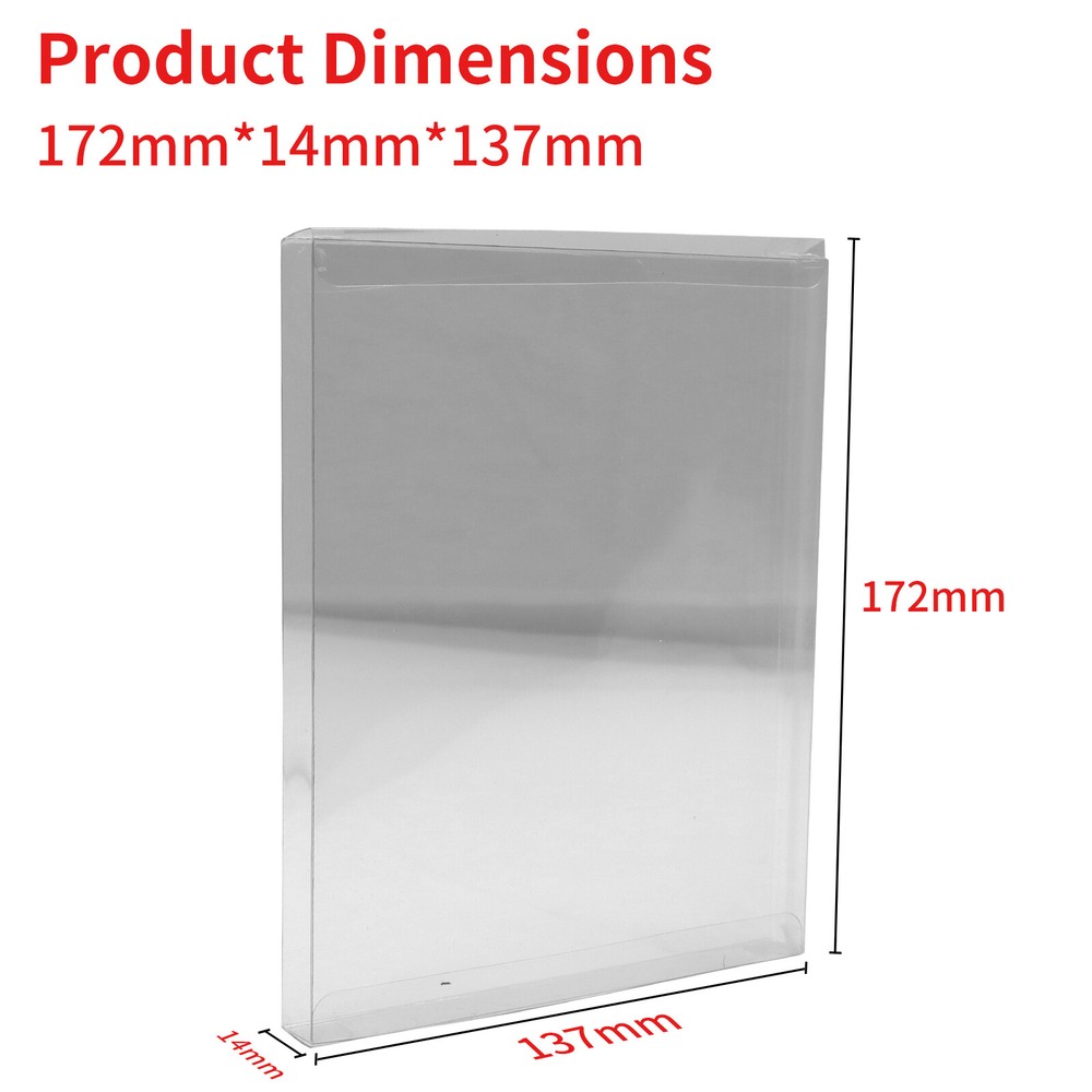 1PC Blu-Ray SLIPCOVER Protector Case Compatible with 4K UHD & Blu Ray Slips