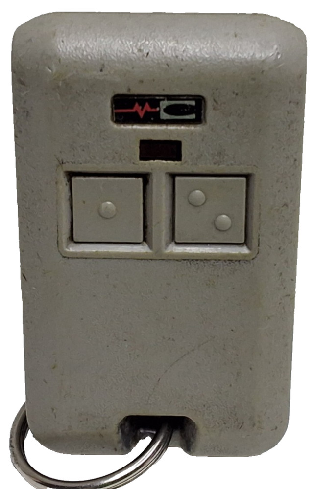 Multi code two button garage door and gate remote opener mini 2X 216475D