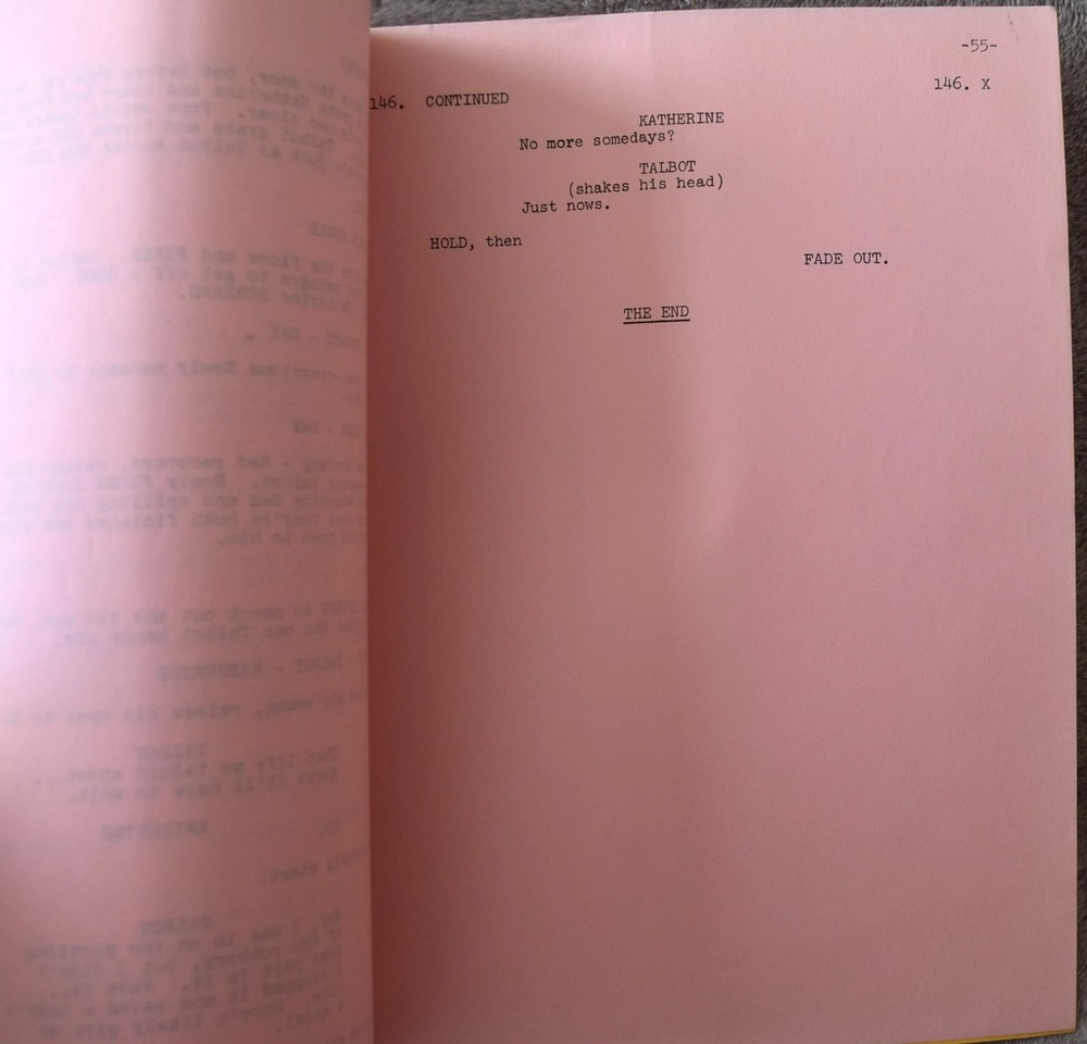 1972 Gunsmoke (Talbot) Original Final Draft Script