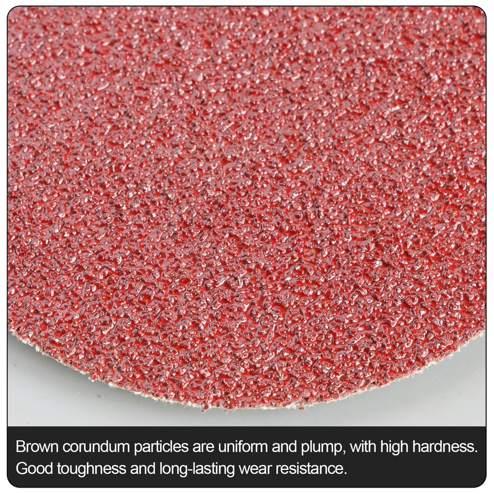 3 Inch Sanding Disc Roll Lock Rtype Sandpaper Quick Change Disc Grinding Pad Ab