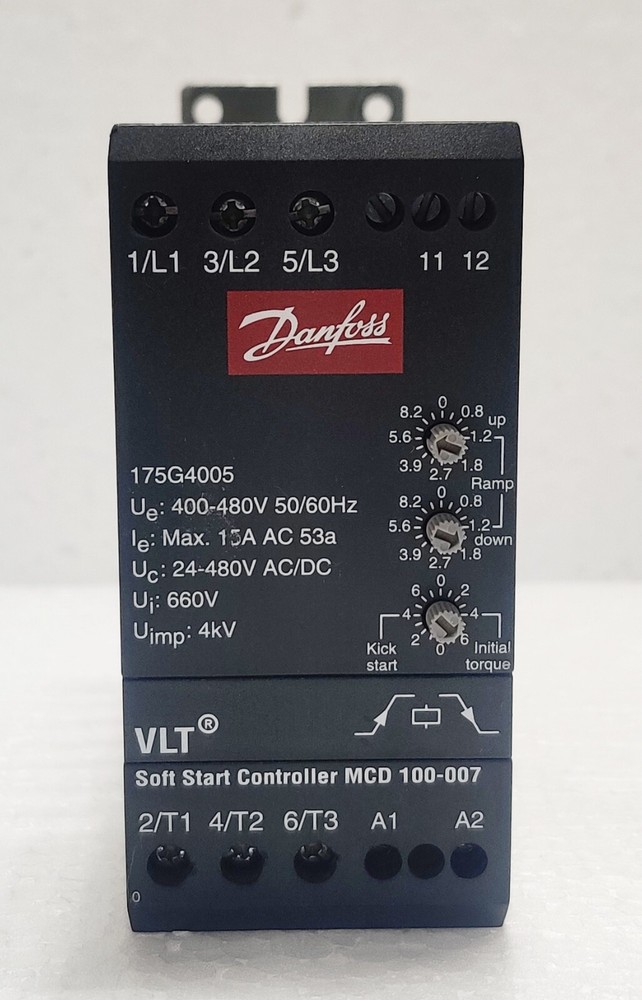 Danfoss 175G4005 VLT Soft Starter Controller MCD 100-007