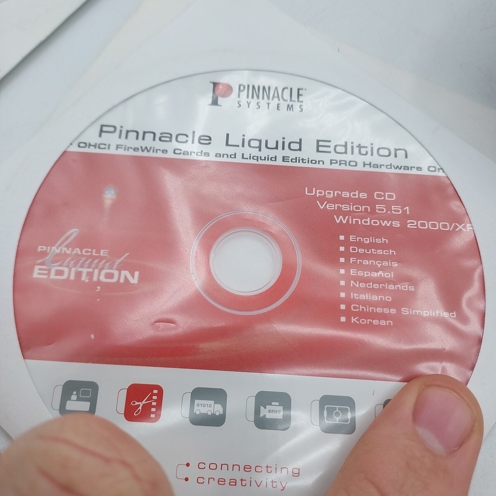 Pinnacle Edition Version 5.5 Video Editing/DVD Software Only Upgrade