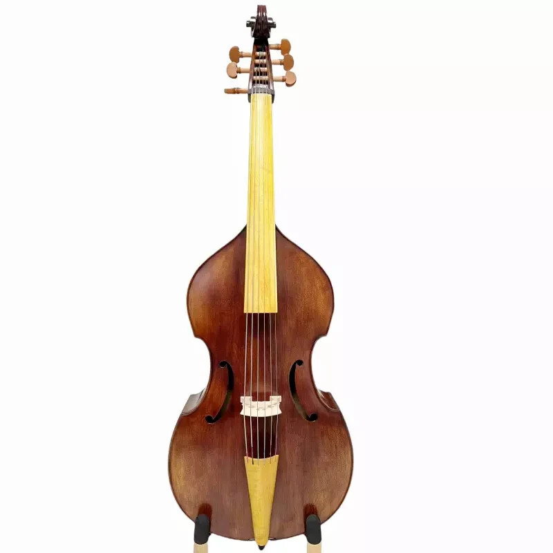 Good sound 6 string viola da gamba 29 inch, Professional Viol,Flame maple back