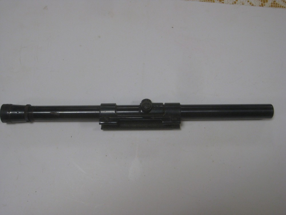 Antique Weaver B6 Scope with the Mounting Base