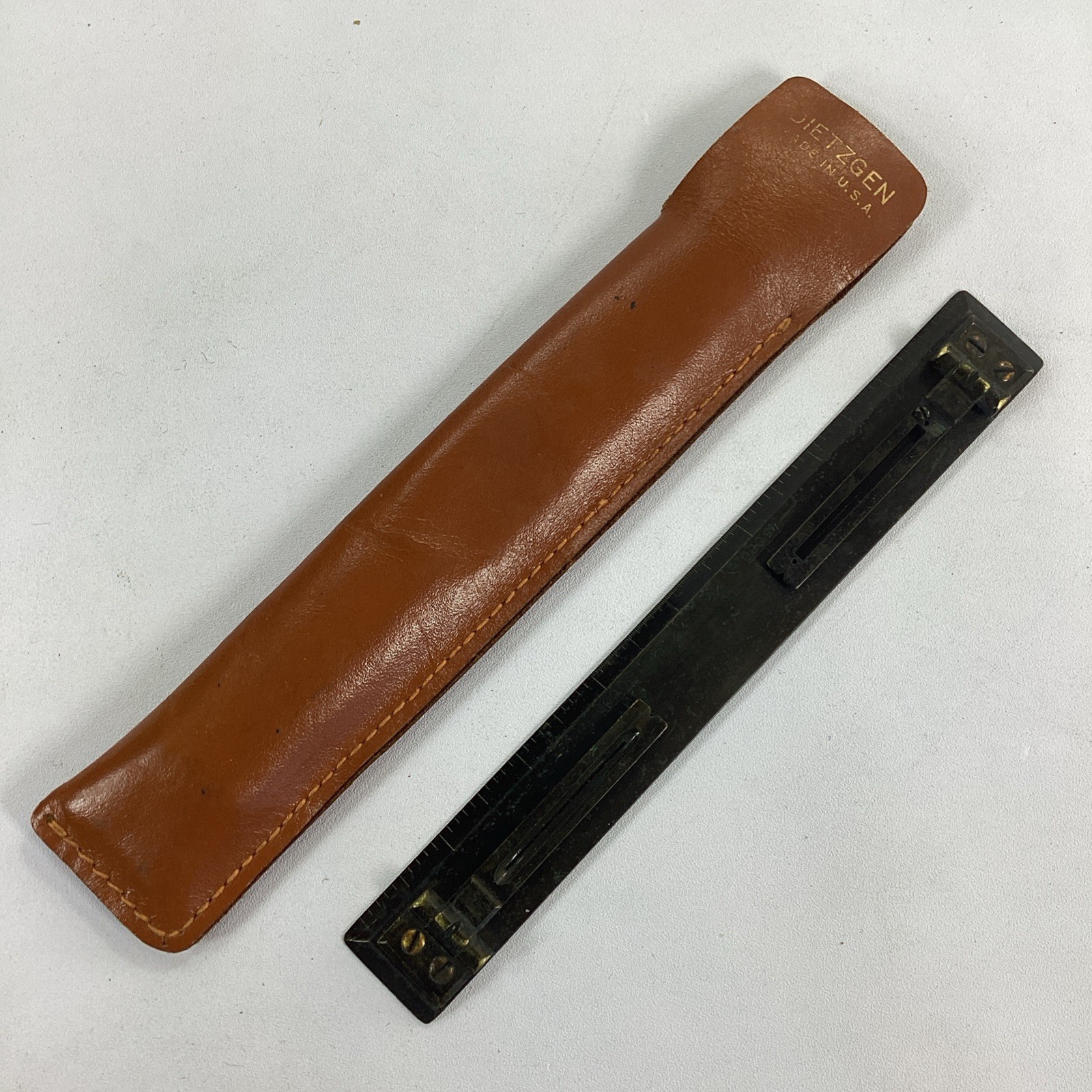 Vintage Dietzgen Survey Plane Table Alidade In Case Topograph Geological