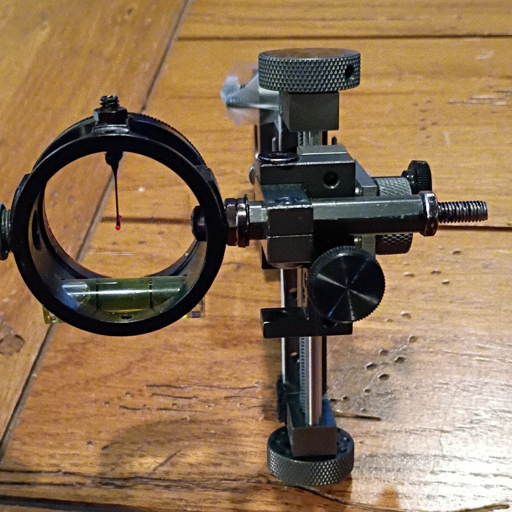 Davis The System Scope Archery Sight Silver Black LH