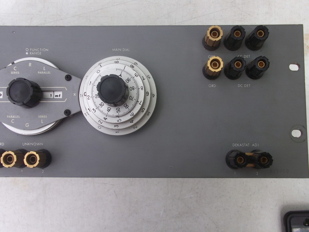 ESI 290A IMPEDANCE BRIDGE CLEAN/COMPLETE AS-IS UNTESTED