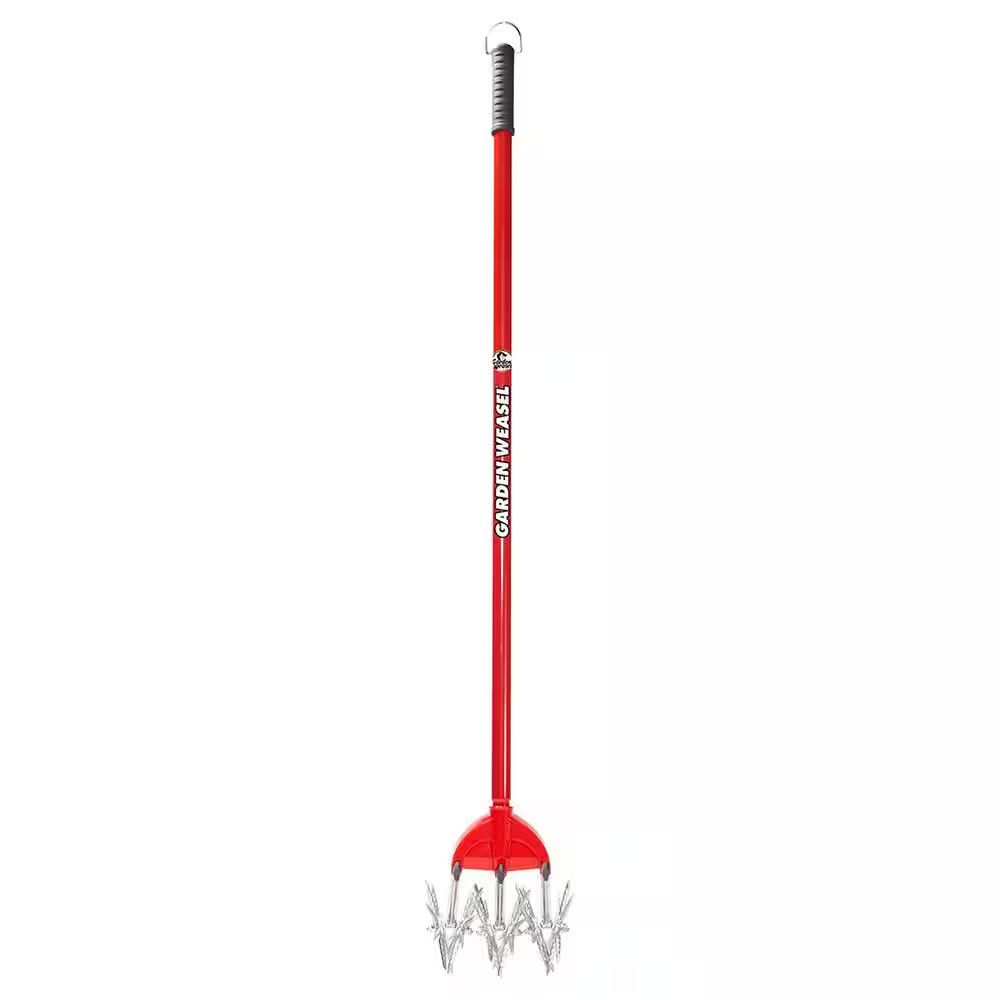 54.5 In. Long-Handled Rotary Hand Cultivator