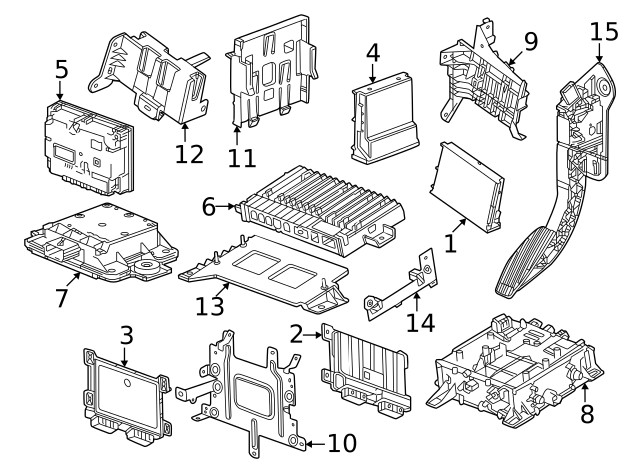 Genuine GM Control Module 24066745